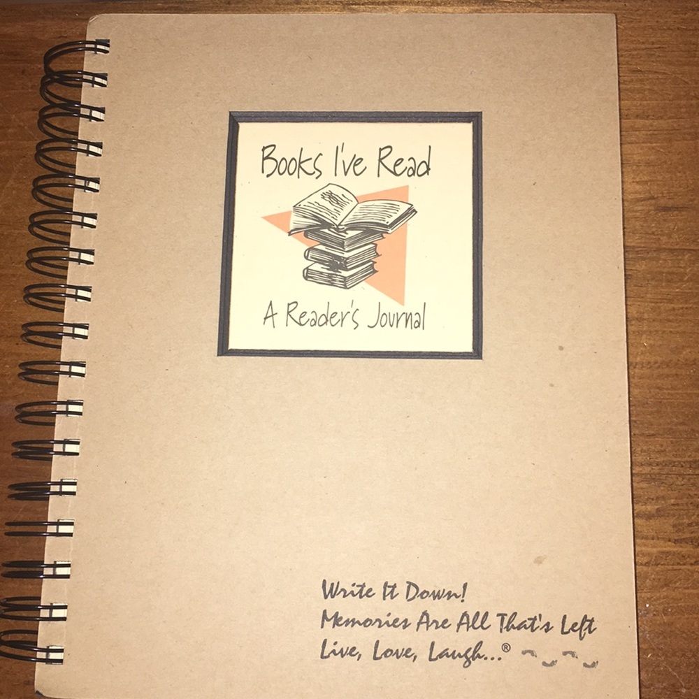 Reader’s Journal Craft spiral bound Hard Cover.